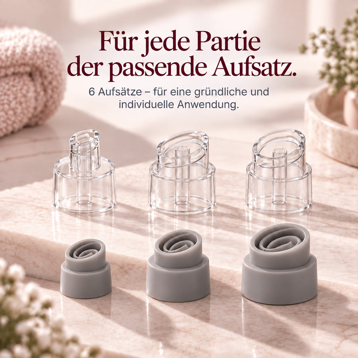 Für jede Partie der passende Kopf.